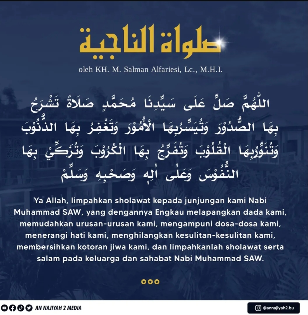 Sholawat An Najiyah
