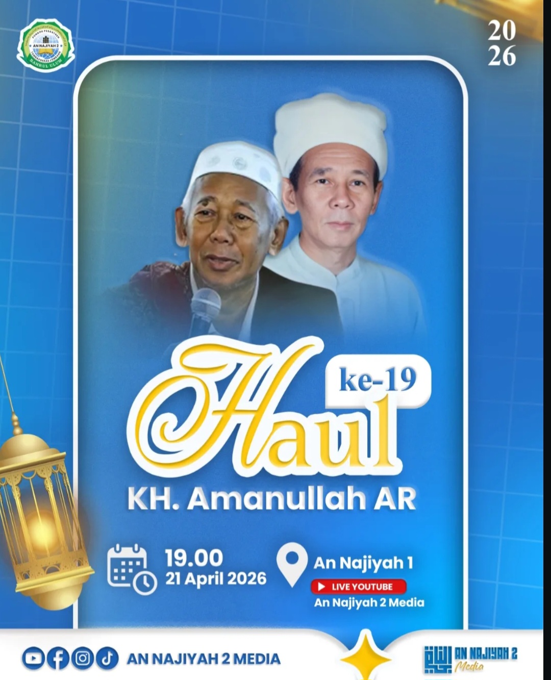 Haul 19 KH Amanullah Abdurrahim: Mengenang Pejuang Ilmu